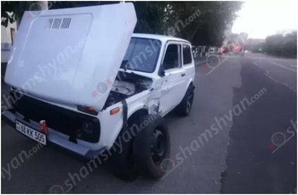 Երևանում բախվել են «ՎԱԶ 2121»-ը և մոտոցիկլը. կա տուժած